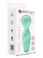 Mini vibrator za klitoris - Mini Wand Green - Image 7
