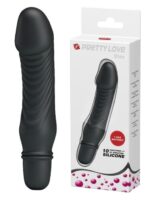 Silikonski crni mini vibrator - Stev