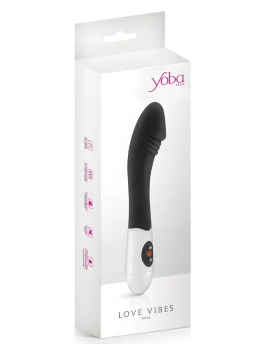silikonski-vibrator-aela-black~ Silikonski vibrator - Aela Black - Image 1