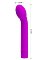 Silikonski vibrator - Logan Violet - Image 6