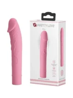 Silikonski vibrator - Vic Pink