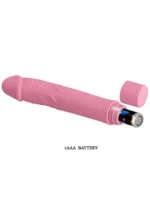 Silikonski vibrator - Vic Pink - Image 4