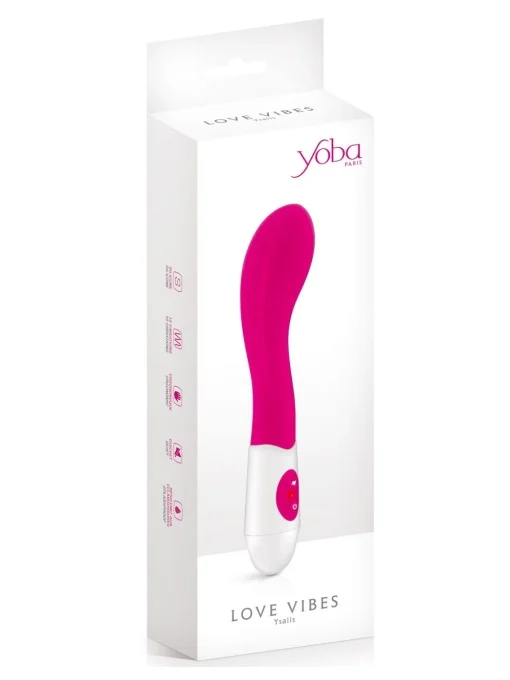 silikonski-vibrator-ysalis-pink~ Silikonski vibrator - Ysalis Pink - Image 1