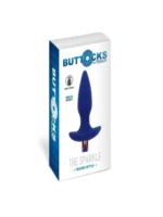 Stakleni vibro plug punjivi - Sparkle Butt Plug - Image 5