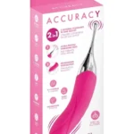 Vibrator Stimulator 2u1 - Accuracy Pink
