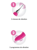 Vibrator Stimulator 2u1 - Accuracy Pink - Image 6
