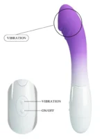 Vibrator za G-tačku - Elemental Purple/white - Image 5