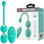 Vibro Kegel kuglice na daljinski - Wilie Green