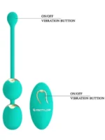 Vibro Kegel kuglice na daljinski - Wilie Green - Image 5