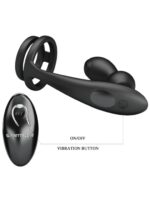 Analni vibrator i prsten za penis na daljinski - Marshall - Image 4