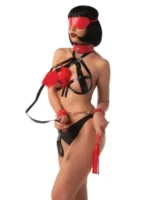 Crveni BDSM Set od 5 elemenata