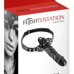 Dupli penis gag za usta - Double Penis Gag Black