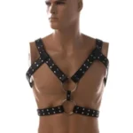 Fetiš muška ukrasna veza - Chest Harness