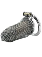 Kavez za penis od metalne mrežice - Metal penis cage