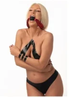 Kugla za usta sa satenskim povezom - Image 2