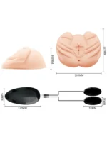 Realistična vibro vagina - Crazy Bull Open Hand - Image 5