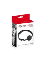 Silikonska kugla za usta - Tentation Black