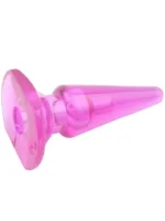 Silikonski analni plug - Hi Basic Pink - Image 4