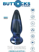 Stakleni plug sa vibracijom - Shining Vibro Glass Plug - Image 4