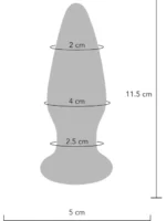 Stakleni plug sa vibracijom - Shining Vibro Glass Plug - Image 7