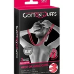 Veze za ruke od kanapa crvene - Cotton Cuffs