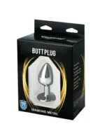 Metalni analni plug Crveni kristal - Veličina S - Image 2