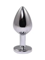 Metalni analni plug Crveni kristal - Veličina S - Image 3