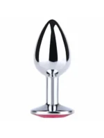 Metalni analni plug Lila kristal - Veličina S - Image 2