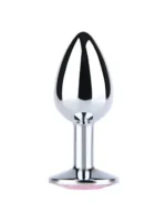 Metalni analni plug Plavi kristal - Veličina S - Image 2