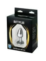 Metalni analni plug Plavi kristal - Veličina S - Image 3
