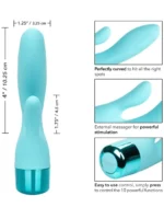 Plavi silikonski vibrator - Eden Lover - Image 3