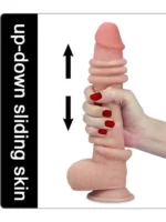 Realistični dildo - Sliding Skin 22 cm - Image 6