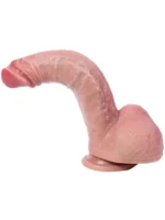 Savitljivi silikonski dildo - Hyper Realistic 21 cm - Image 7