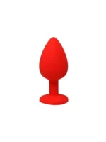 Silikonski analni plug - Crveni veličina S - Image 3