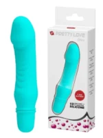 Silikonski plavi mini vibrator - Stev