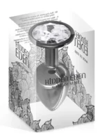 Analni plug Aluminium Crni - Hidden Edden Black Veličina S