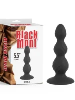 Analni plug od silikona - Black Mont 14 cm