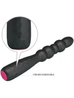 Analni silikonski vibrator - Monroe Black - Image 4