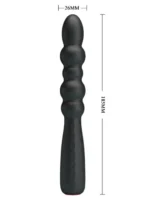 Analni silikonski vibrator - Monroe Black - Image 8