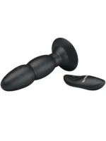 Analni vibrator od silikona na daljinski - Beaded Pleasure - Image 5