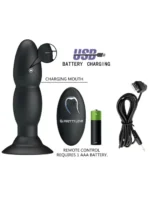 Analni vibrator od silikona na daljinski - Beaded Pleasure - Image 6