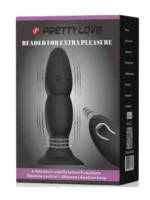 Analni vibrator od silikona na daljinski - Beaded Pleasure - Image 10