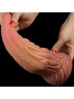 Animal Style Silikonski Dildo - Tongue Silicon Dildo 25 cm - Image 2