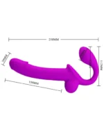 Dupli Strap-On sa Ejakulacijom - Kelpie - Image 6