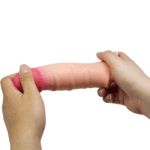 Mekana realistična navlaka za penis - Damell - Image 3