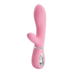 Punjivi silikonski vibrator - Thomas Pink - Image 3