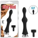 Klistir za tuš i analni plug 2u1- Black Mont