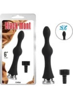 Klistir za tuš i analni plug 2u1- Black Mont
