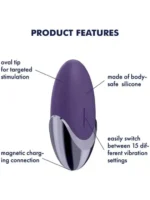 Klitoralni vibrator - SATISFYER Purple Pleasure - Image 6