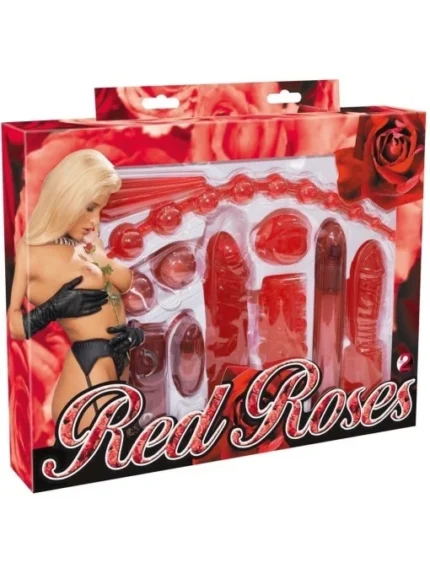 Komplet ljubavnih igračaka - Red Roses Set